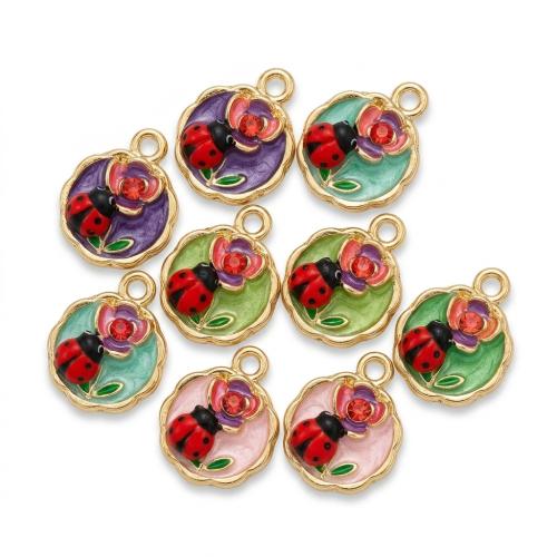 Polymer Clay Pendants, with Tibetan Style, gold color plated, DIY & enamel, more colors for choice, 16x13x5mm, Hole:Approx 2mm, Sold By PC