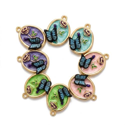 Polymer Clay Pendants, with Tibetan Style, gold color plated, DIY & enamel, more colors for choice, 22x16x5mm, Hole:Approx 2mm, Sold By PC