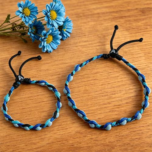 Lava Bracelet and Necklace, with Parachute Cord, handmade, fashion jewelry & Unisex & different styles for choice, Sold By PC