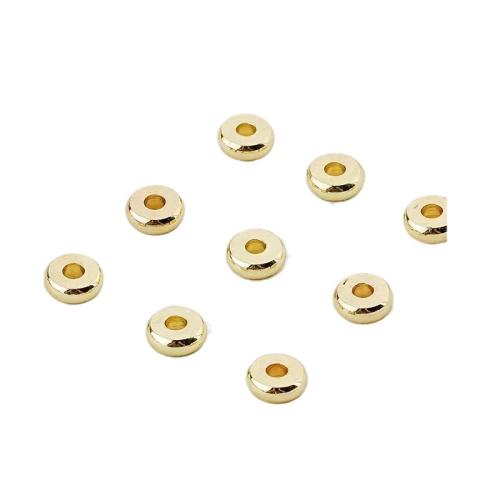 Brass Spacer Beads, plated, DIY & different size for choice, more colors for choice, Sold By PC