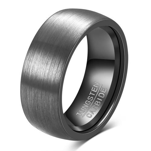 Tungsten Steel Finger Ring, plated, Unisex & different size for choice, more colors for choice, Hole:Approx 2mm, US Ring Size:6-12, Sold By PC