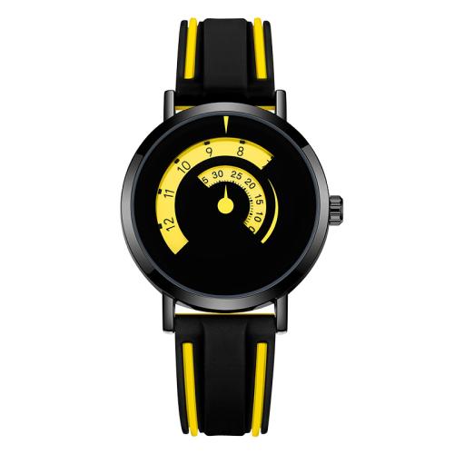 Tibetan Style Watch Bracelet, with Silicone & Stainless Steel, Life water resistant & for man, more colors for choice, Sold By PC