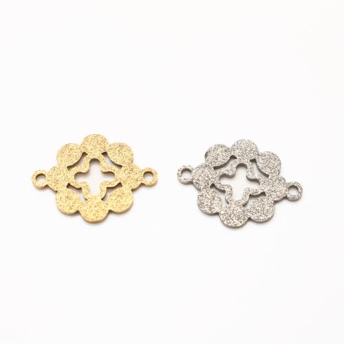 Stainless Steel Connector, 304 Stainless Steel, plated, DIY & hollow, more colors for choice, 21x16x1mm, 20PCs/Lot, Sold By Lot