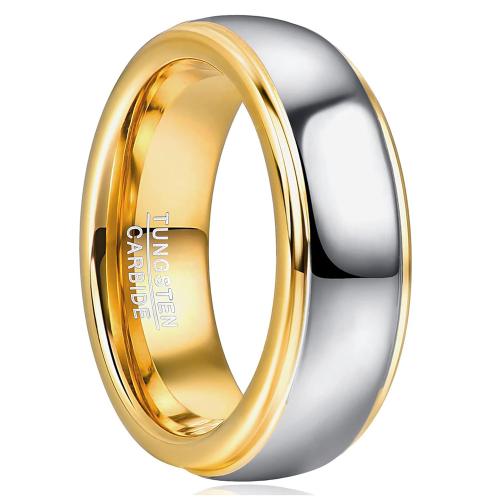 Tungsten Steel Finger Ring, plated, Unisex & different size for choice, more colors for choice, US Ring Size:6-12, Sold By PC