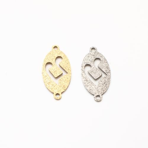 Stainless Steel Connector, 304 Stainless Steel, plated, DIY & hollow, more colors for choice, 23x12x1mm, 20PCs/Lot, Sold By Lot