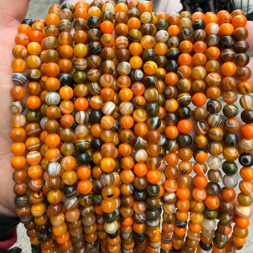 agate lace goutte, Rond, DIY & normes différentes pour le choix, Vendu par brin