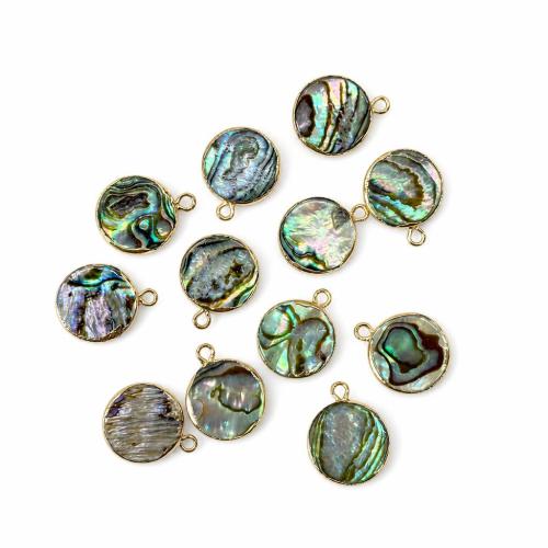 Natural Abalone Shell Pendants, with Tibetan Style, plated, DIY & different styles for choice, Sold By PC