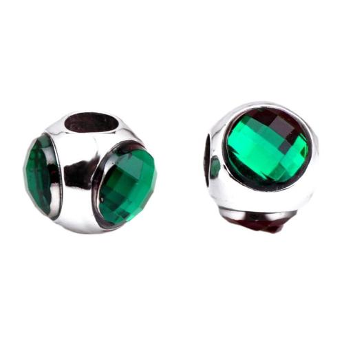 Tibetan Style European Beads, plated, DIY & different styles for choice & enamel & with rhinestone, Sold By PC