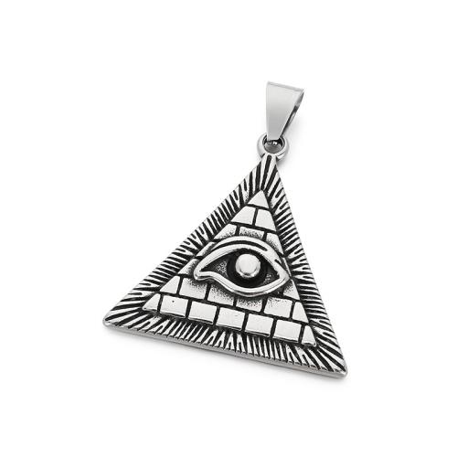 Titanium Steel Pendants, vintage & DIY & different styles for choice, original color, Sold By PC