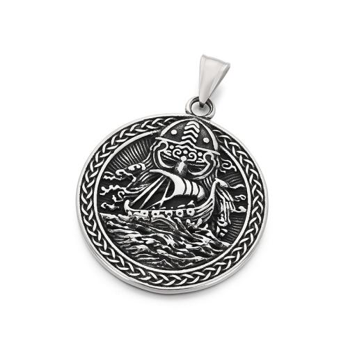 Titanium Steel Pendants, vintage & DIY & different styles for choice & enamel, original color, Sold By PC