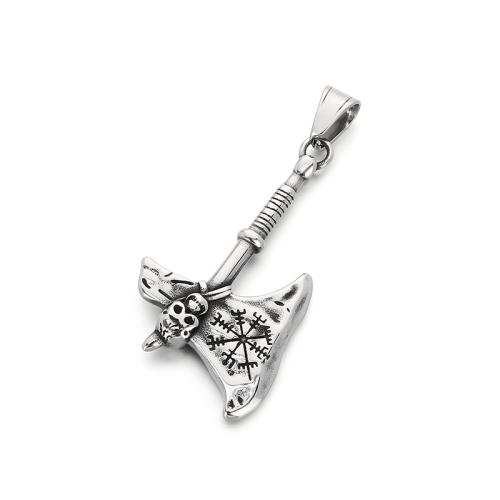 Titanium Steel Pendants, vintage & DIY & different styles for choice, original color, Sold By PC