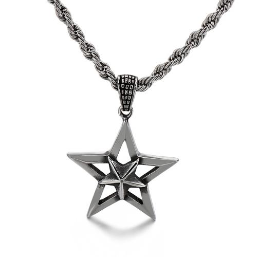 Titanium Steel Pendants, vintage & DIY & different styles for choice, original color, 40mm, Sold By PC