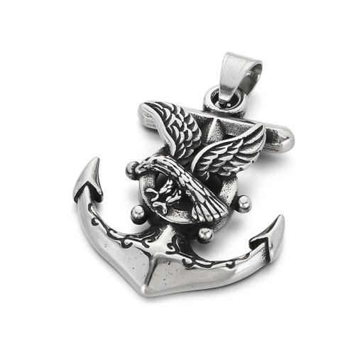 Titanium Steel Pendants, vintage & DIY & different styles for choice, original color, Sold By PC