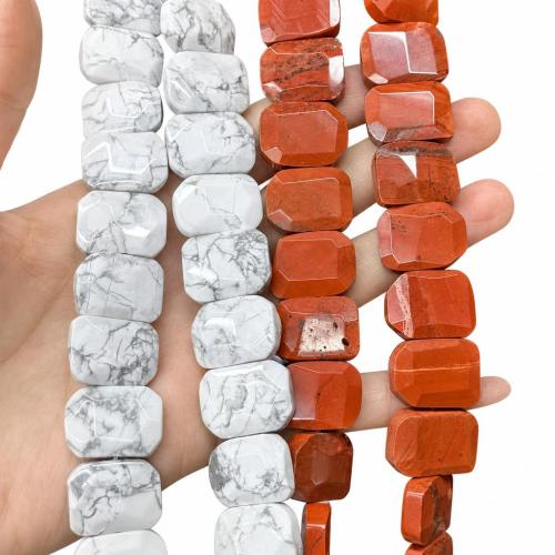 Gemstone Jewelry Beads, polished, DIY & different materials for choice & faceted, 15x20mm, Sold Per Approx 38 cm Strand