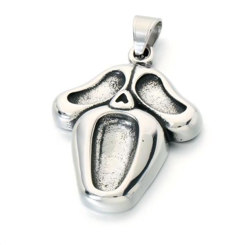 Stainless Steel Pendants, 304 Stainless Steel, plated, vintage & DIY & different styles for choice, Sold By PC