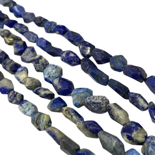 Natural Lapis Lazuli Beads, Nuggets, polished, DIY & faceted, beads size 10-15x14x18MM, Sold Per Approx 35-38 cm Strand