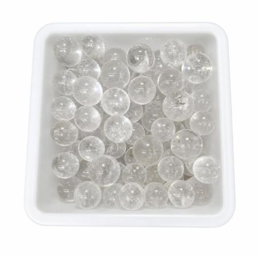 Natural Clear Quartz Beads, Round, DIY, 35mm, Sold By PC