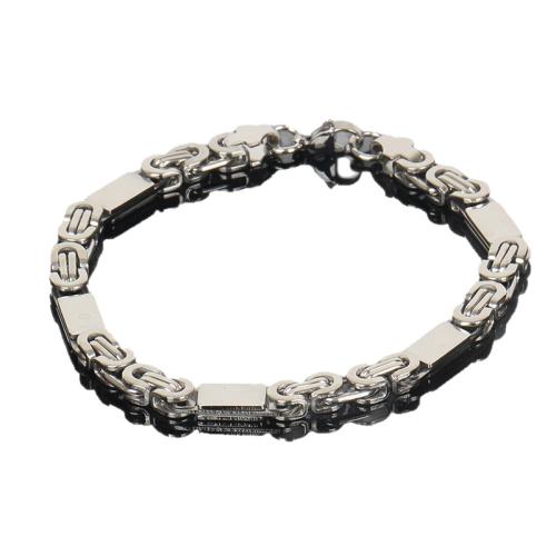 304 Stainless Steel Bracelet and Necklace, plated, 2 pieces & fashion jewelry & Unisex, more colors for choice, Length:Approx 55 cm, Approx 23 cm, Sold By Set