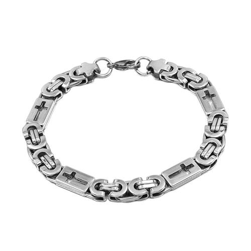 304 Stainless Steel Bracelet and Necklace, plated, 2 pieces & fashion jewelry & Unisex & hollow, more colors for choice, Length:Approx 55 cm, Approx 23 cm, Sold By Set