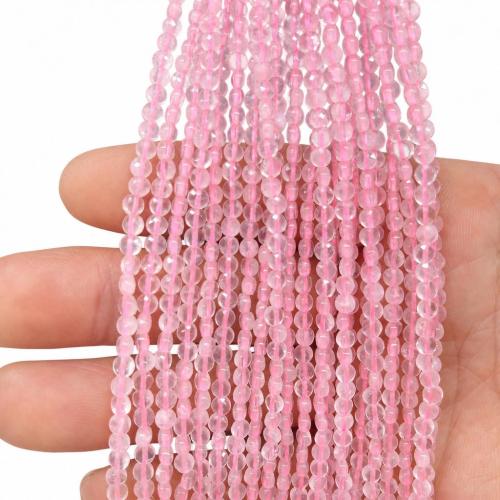Gemstone Jewelry Beads, Flat Round, DIY & different materials for choice & faceted, 4mm, Approx 90PCs/Strand, Sold By Strand