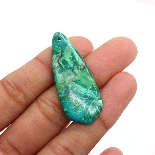 Turquoise Pendant, DIY, more colors for choice, 16x42mm, Sold By PC