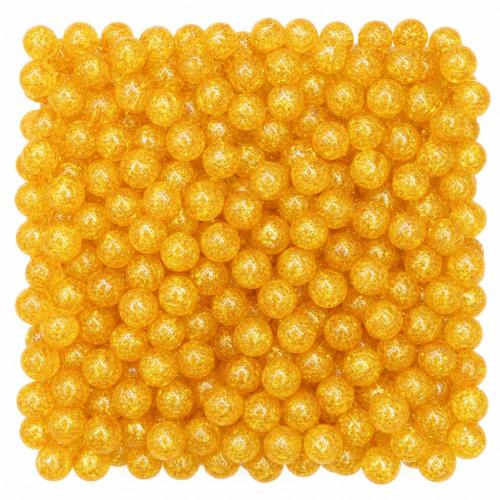 Acrylic Jewelry Beads, Round, DIY & different size for choice & crackle, more colors for choice, 500G/Bag, Sold By Bag
