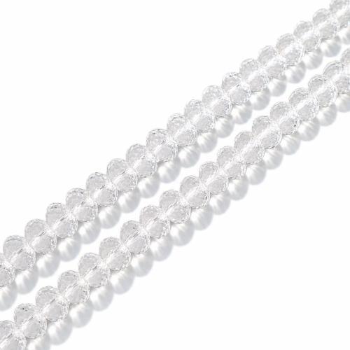 Natural Clear Quartz Beads, DIY & different size for choice & faceted, Sold By Strand