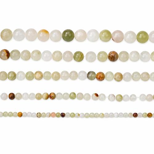 Jade New Mountain Beads, Round, DIY & different size for choice, more colors for choice, Sold Per Approx 38 cm Strand