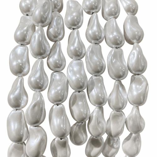 Abalorios de Nácar de Mar de Sur, Shell Pearl, Bricolaje, más colores para la opción, 10x18mm, Vendido para aproximado 38 cm Sarta