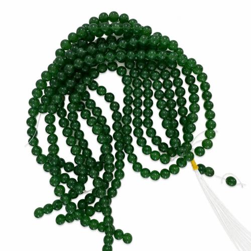 Natural Jade Beads, Jade Malaysia, Round, DIY & different size for choice, Sold By Strand