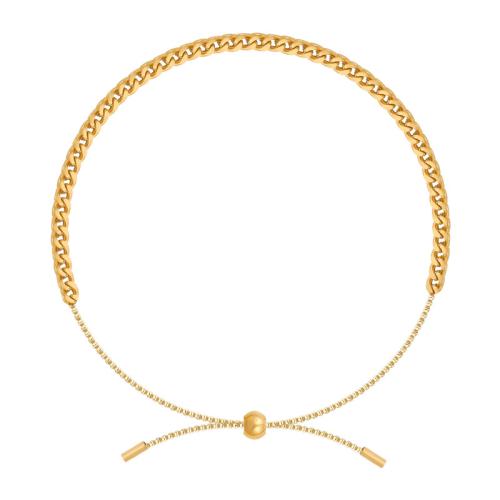 304 Stainless Steel Bracelet, plated, fashion jewelry & adjustable & for woman, more colors for choice, Length:Approx 15-22 cm, Sold By PC