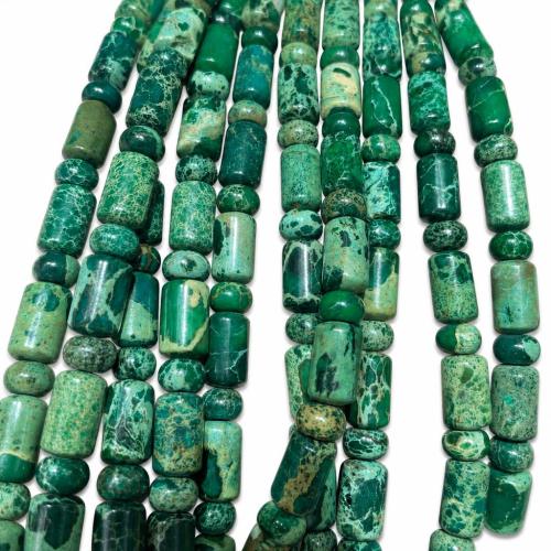 Impression Jasper Beads, DIY, more colors for choice, 6*10mm cylinder, 4*6mm abacus bead, Approx 28PCs/Strand, Sold By Strand