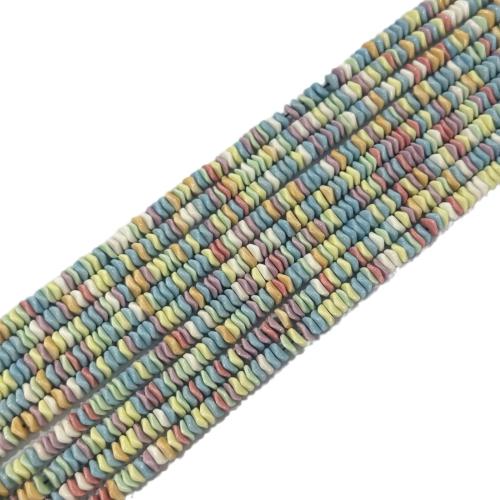 Gemstone Jewelry Beads, Rainbow Jasper, oxidation, DIY, more colors for choice, 6x2mm, Hole:Approx 1mm, Approx 175PCs/Strand, Sold By Strand