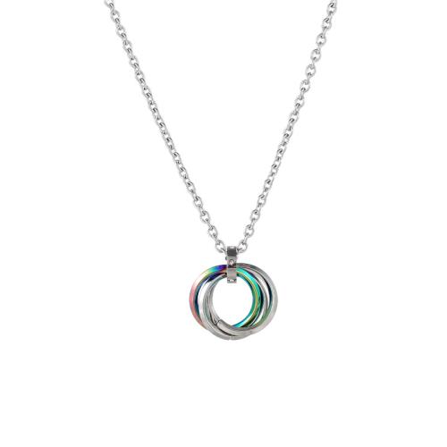 304 Stainless Steel Necklace, plated, fashion jewelry & Unisex & different styles for choice, Length:Approx 70 cm, Sold By PC