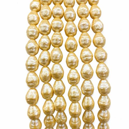 South Sea Shell Beads, Shell Pearl, DIY, more colors for choice, 12x16mm, Sold Per Approx 38 cm Strand