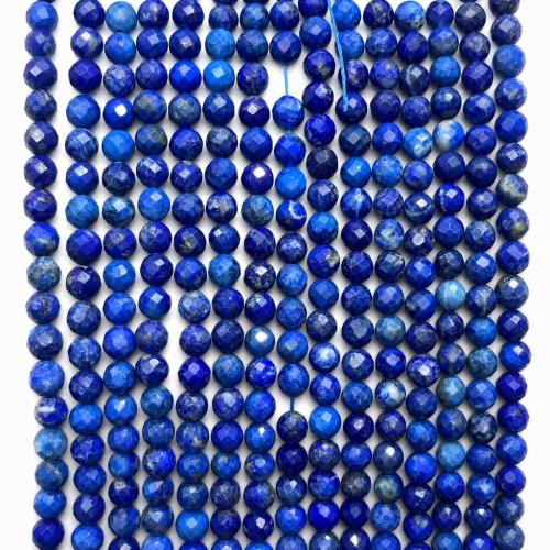 Gemstone Jewelry Beads, Round, polished, DIY & different materials for choice & faceted, 6mm, Sold Per Approx 38 cm Strand