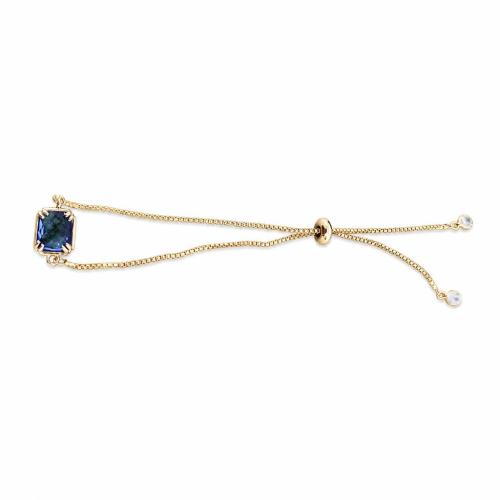 Brass Bracelet, with Crystal, plated, fashion jewelry & for woman, more colors for choice, glass size 10x15mm, Length:Approx 12 cm, Sold By PC