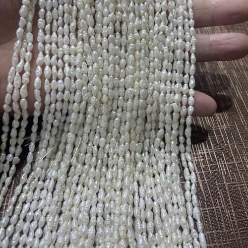 Cultured Baroque Freshwater Pearl Beads, DIY, beads size 4-5mm, Sold By Strand