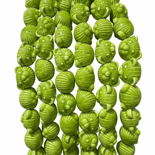 Porcelain Jewelry Beads, DIY, more colors for choice, 18.50x15mm, Hole:Approx 2.5mm, Sold By PC