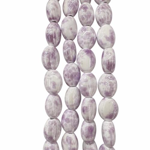 Porcelain Jewelry Beads, DIY, more colors for choice, 15.50x13mm, Hole:Approx 2.5mm, Sold By PC