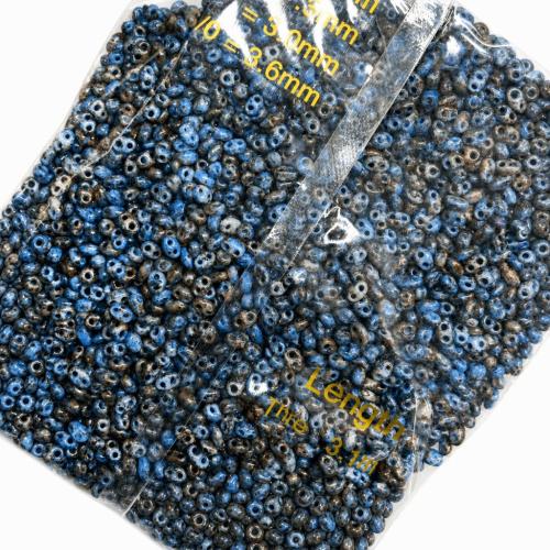 Rocalla de Vidrio en Color Sólido, Rocallas de vidrio, Bricolaje, más colores para la opción, 3x6mm, 450T/Bolsa, Vendido por Bolsa