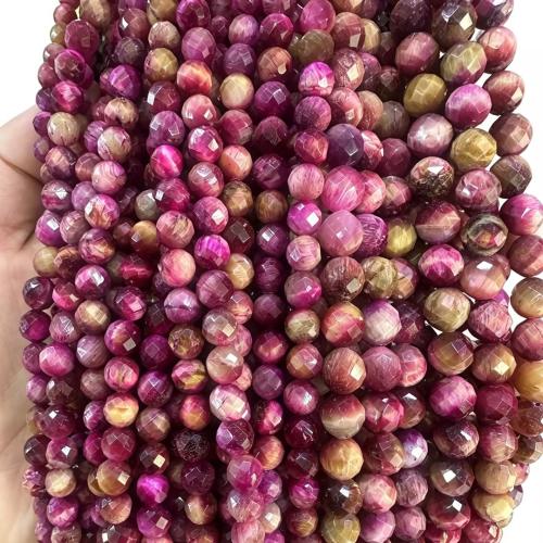 Perles oeil de tigre, DIY & normes différentes pour le choix & facettes, plus de couleurs à choisir, Vendu par Environ 38 cm brin