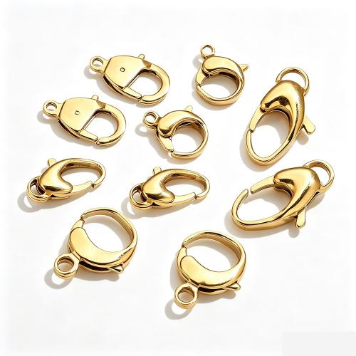 Stainless Steel Lobster Claw Clasps, 304 Stainless Steel, Sold By PC
