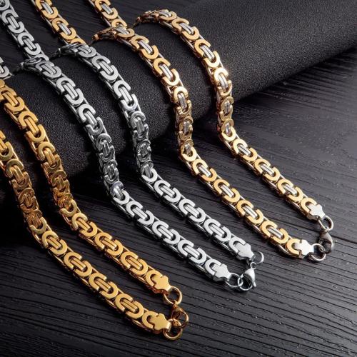 Stainless Steel Jewelry Chains, 304 Stainless Steel, Sold By Strand