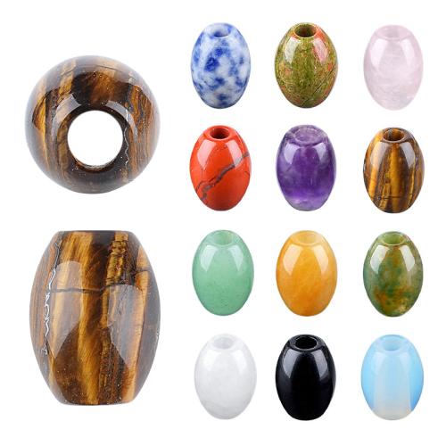 Edelstein Schmuckperlen, Trommel, DIY & verschiedenen Materialien für die Wahl, 13x18mm, verkauft von PC