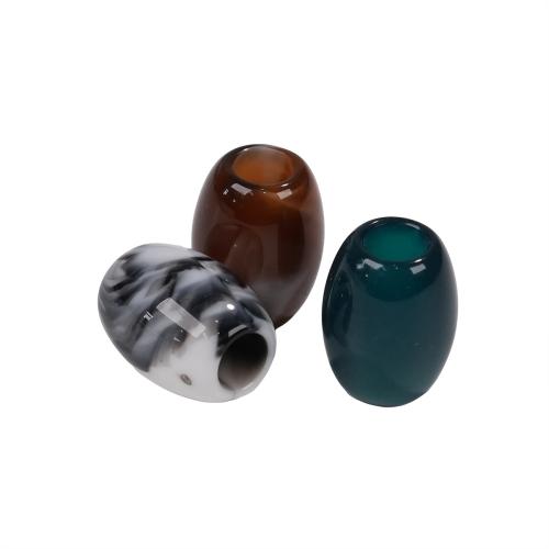 Granos de acrílico de la joyería, Cubo, Bricolaje, más colores para la opción, 13.90x10.60mm, agujero:aproximado 5mm, Vendido por UD