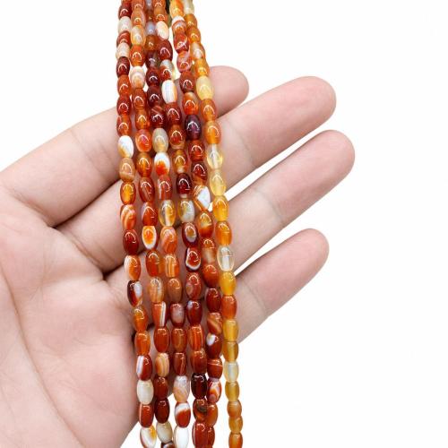 Edelstein Schmuckperlen, Natürliche & DIY, keine, 6x4mm, verkauft per ca. 38 cm Strang