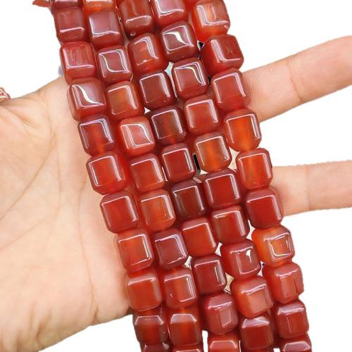 Gemstone Jewelry Beads, Rectangle, polished, DIY & different materials for choice & faceted, 10x12mm, Approx 34PCs/Strand, Sold By Strand