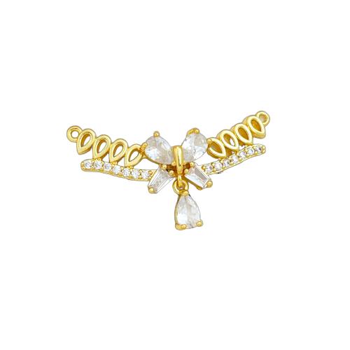 Cúbicos Circonia Colgante Latón Micro pavimenta, metal, chapado, Bricolaje & diferentes estilos para la opción & micro arcilla de zirconia cúbica, pendant size 35-37mm, Vendido por UD