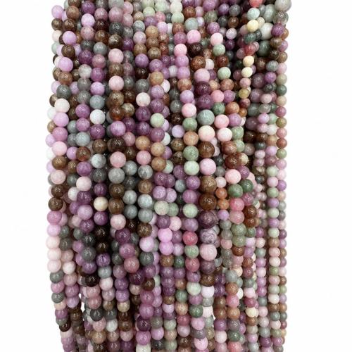 Edelstein Schmuckperlen, Naturstein, rund, DIY & verschiedene Größen vorhanden, verkauft per ca. 38 cm Strang